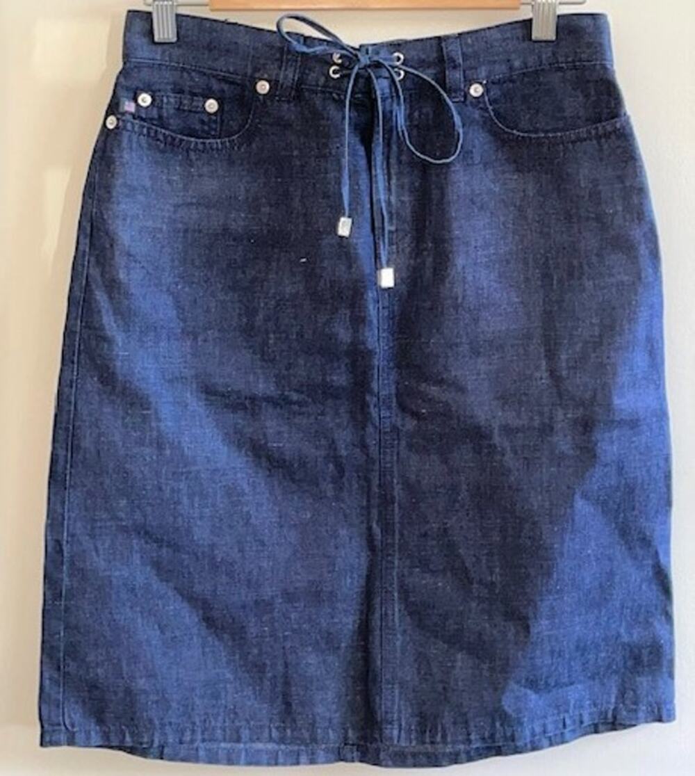 Polo Jeans Co Ralph Lauren Jean Skirt Sz 4
